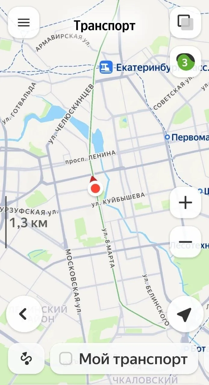 🤩 В Екатеринбурге у «Яндекс. Карт» отвалилось вообще все. Из отслеживания транспорта о...