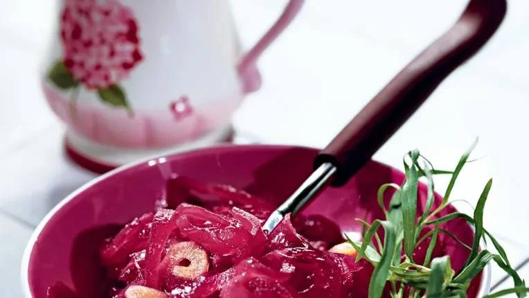 КОНСЕРВИРОВАННЫЙ КРАСНЫЙ ЛУК