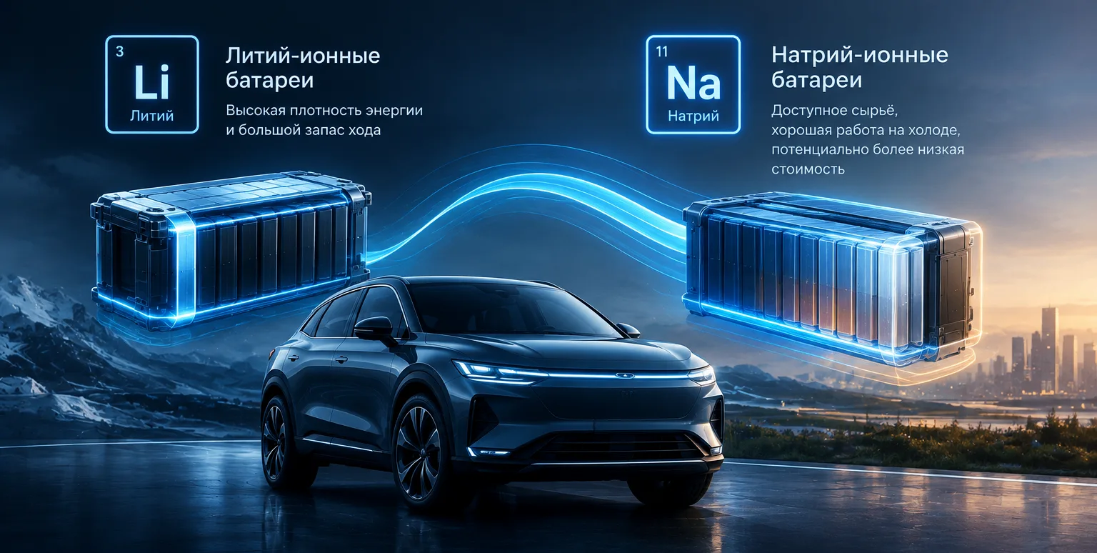 🔋 Натрий вместо лития: какие аккумуляторы приходят в электромобили?