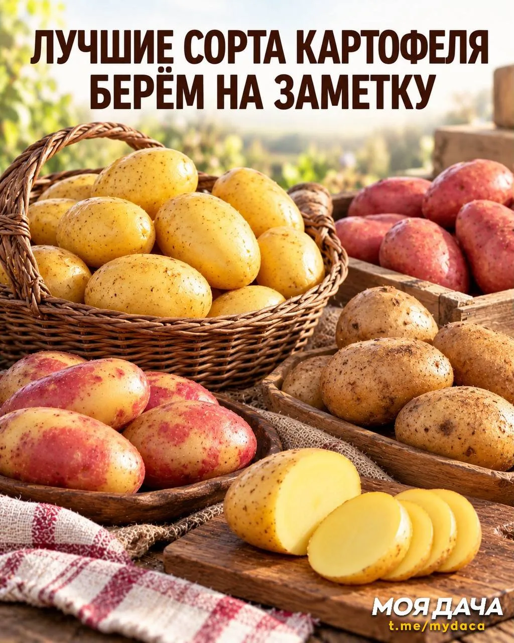 Лучшие сорта картофеля 🥔