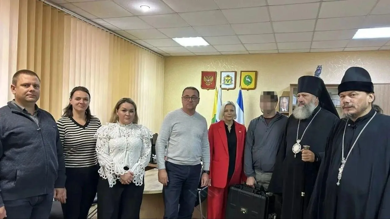 ✔️ Епископ Иосиф встретился с главой Чаплинского округа Лилией Пуляевой