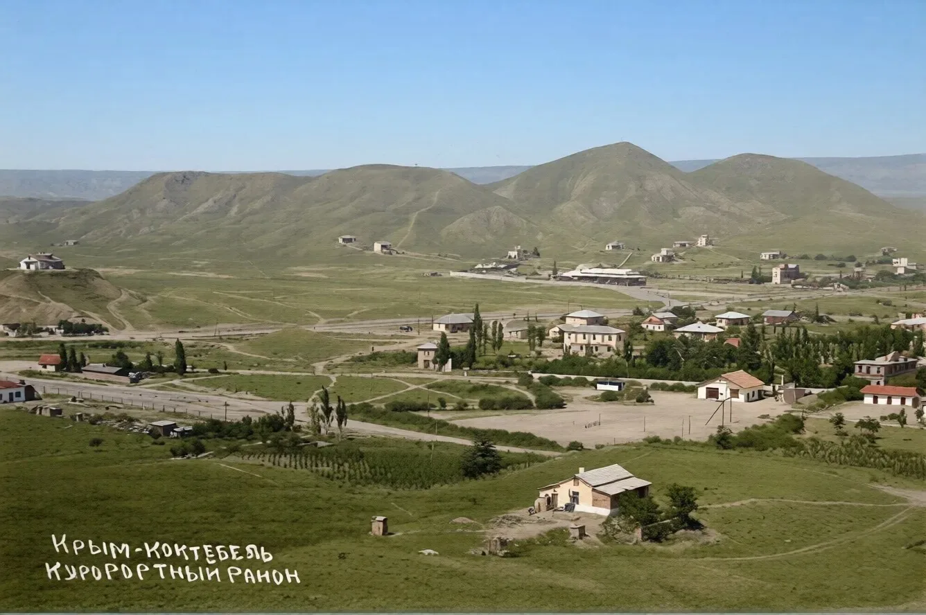 Коктебель чуть менее 100 лет назад