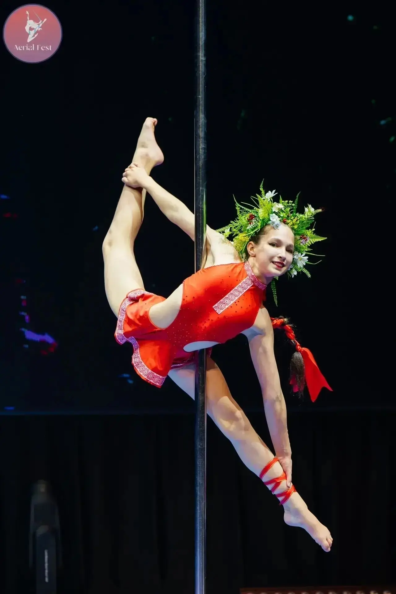 В Кунгуре состоялся фестиваль AERIAL FEST – масштабное событие воздушной гимнастики.