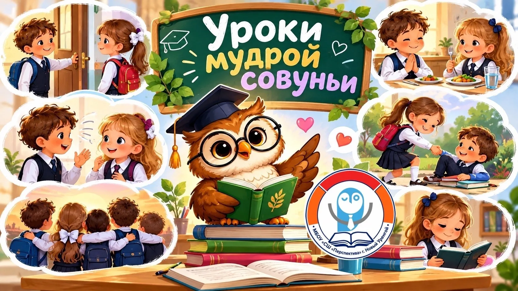 🦉 «УРОКИ МУДРОЙ СОВУНЬИ»: УЧИМСЯ КУЛЬТУРЕ ПОВЕДЕНИЯ! 🌟