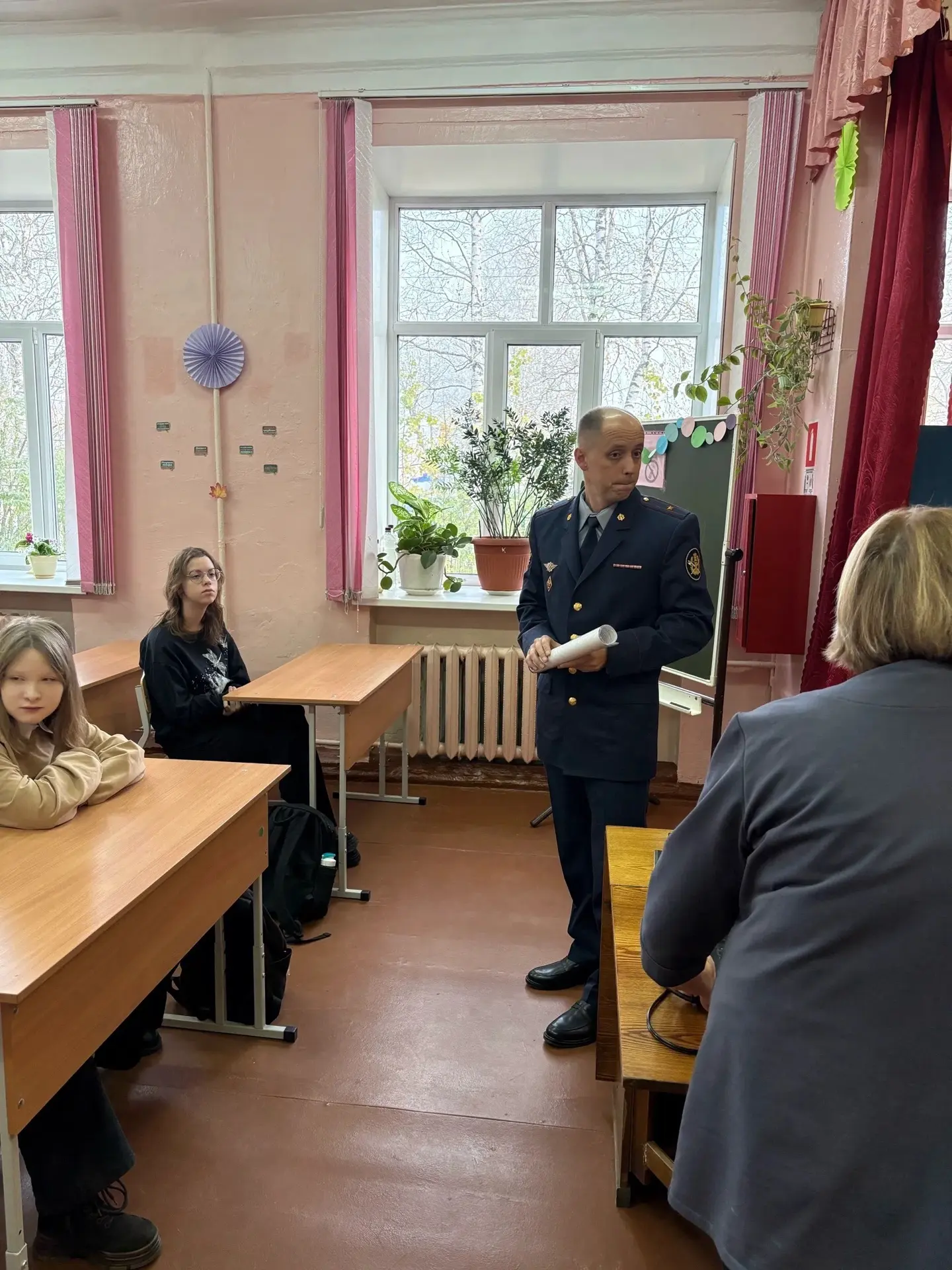 Профориентационная встреча с представителем УФСИН