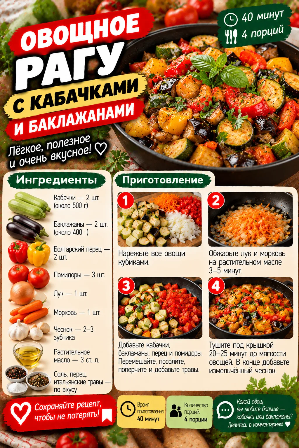 Ингредиенты: