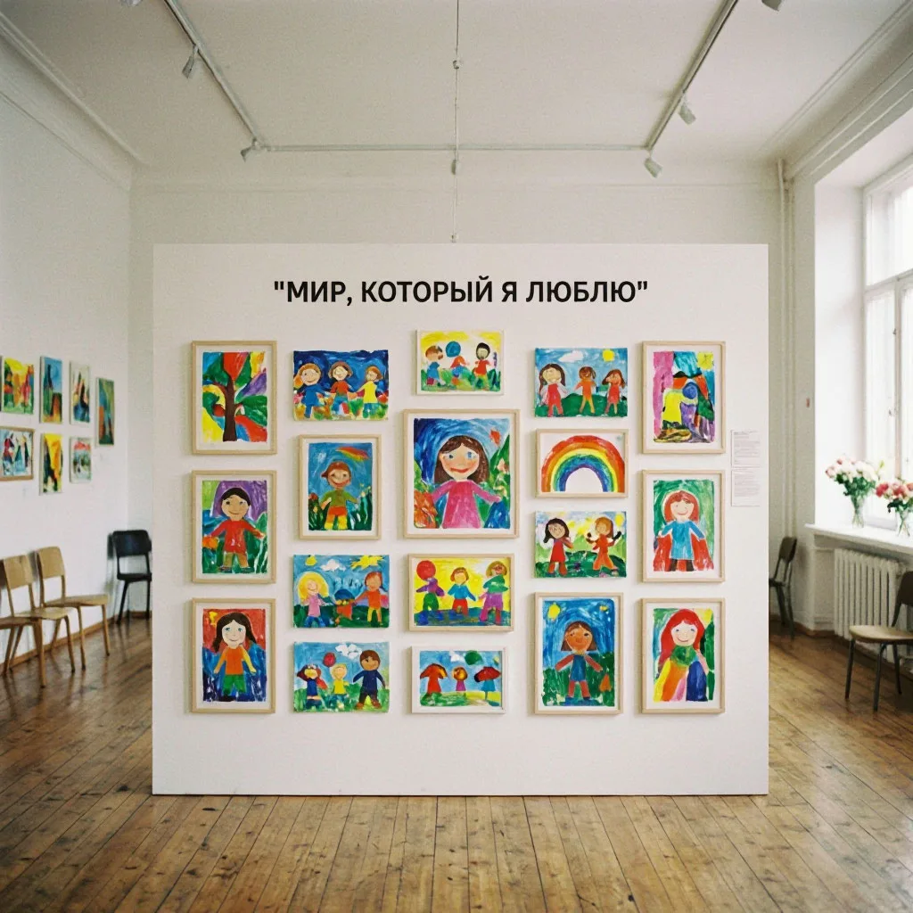 2 декабря 2026г. в 14.00 в нашей школе пройдёт выставка рисунков «Мир, который я люблю»!