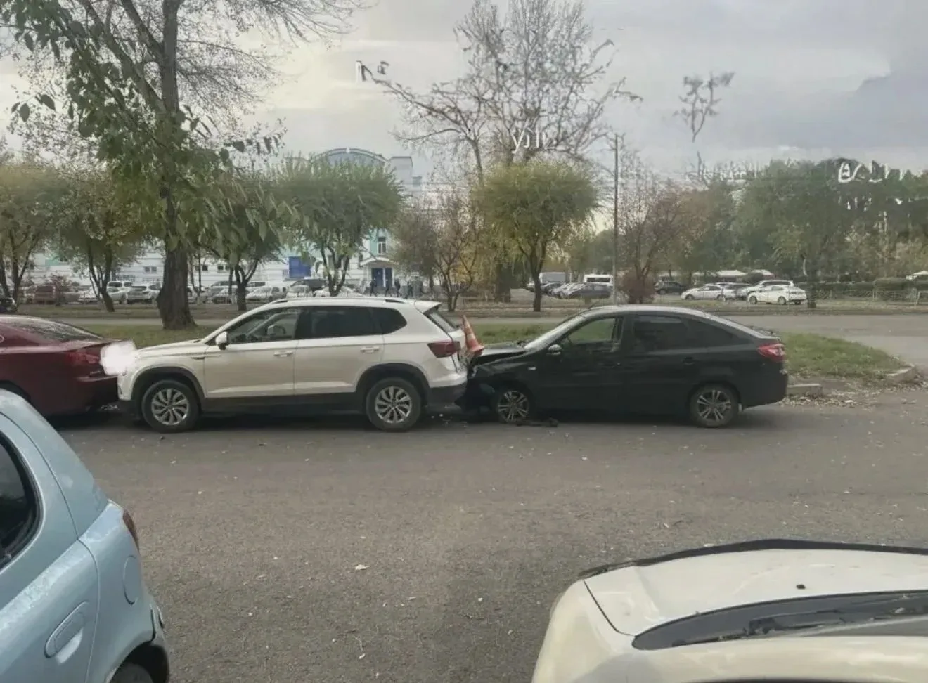 ДТП с нетрезвой водительницей в Абакане