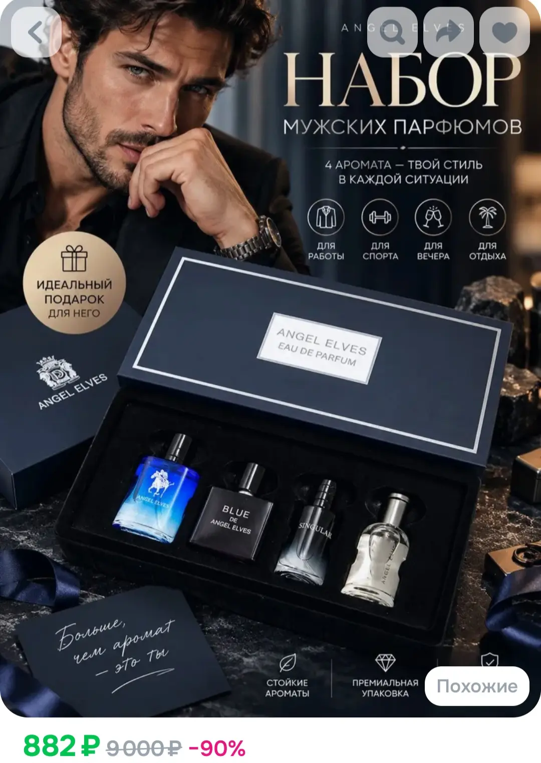 Подарочный парфюмерный набор для мужчин❤