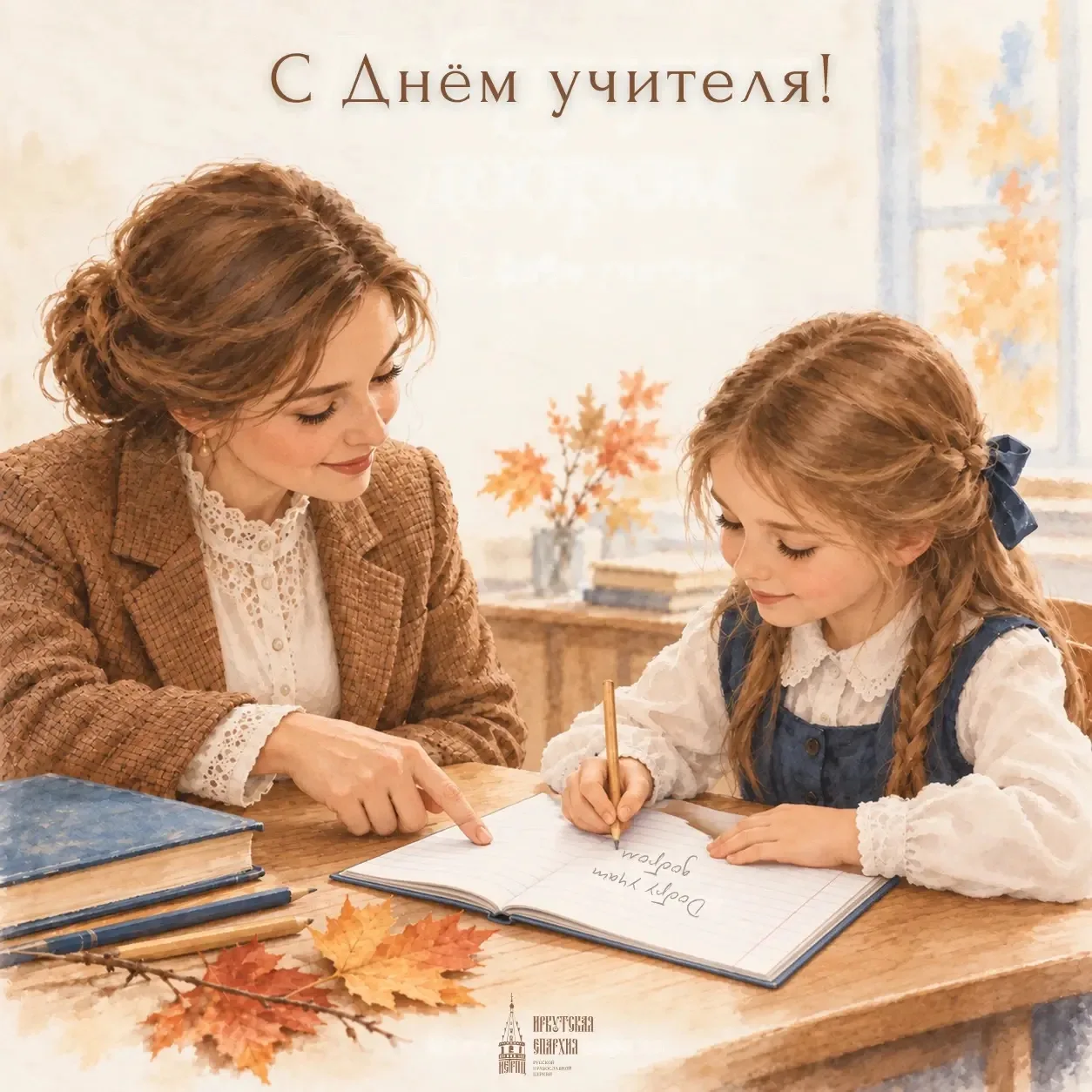 Добру учат добром. С Днём учителя!
