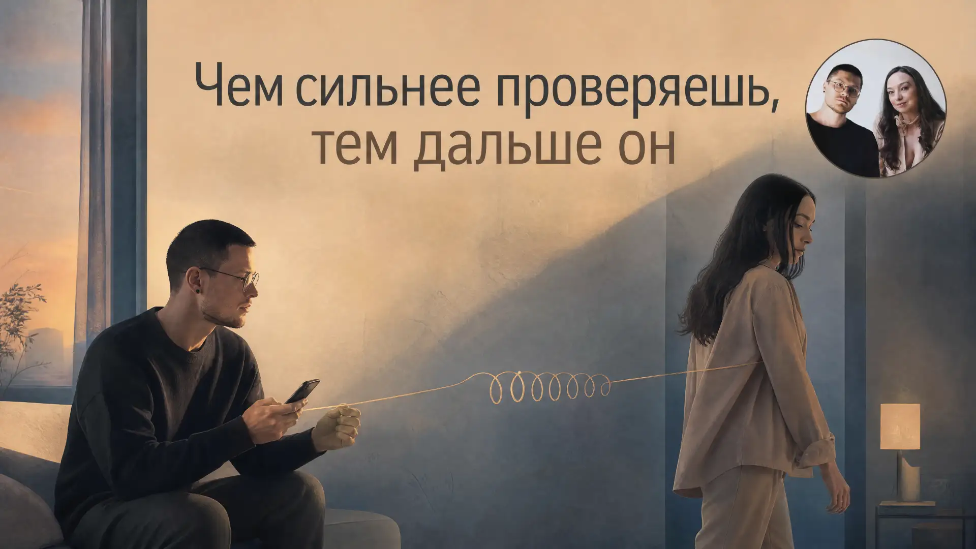 Проверила телефон. Ничего не нашла. Стало легче на час. Потом снова: «А почему он улыбн...