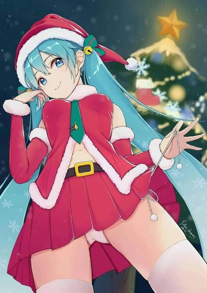 🎄 • Miky в новогоднем наряде, канонично учитывая что у нас скоро новый год