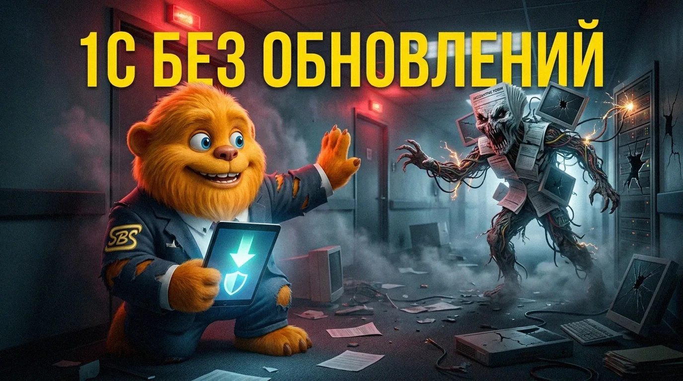 ⚡ Без обновлений 1С можно влететь в штрафы и сбои