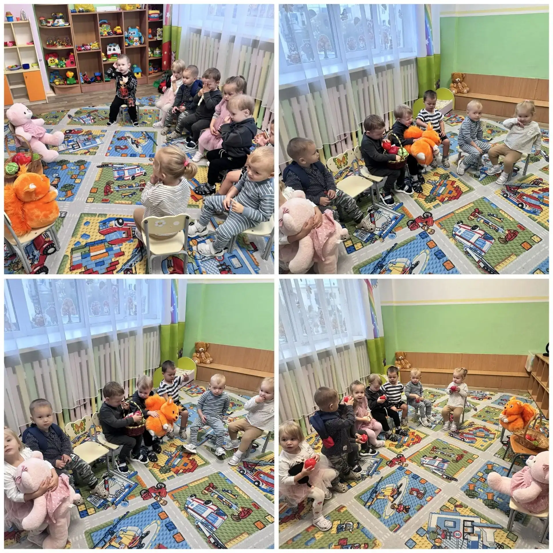 Сегодня у нас было настоящее лесное приключение: к ребятам в первой младшей группе «Сол...