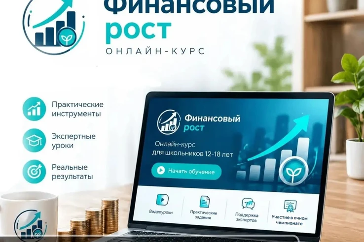 💰 Бесплатный онлайн-курс по финансовой грамотности для школьников 12–18 лет!