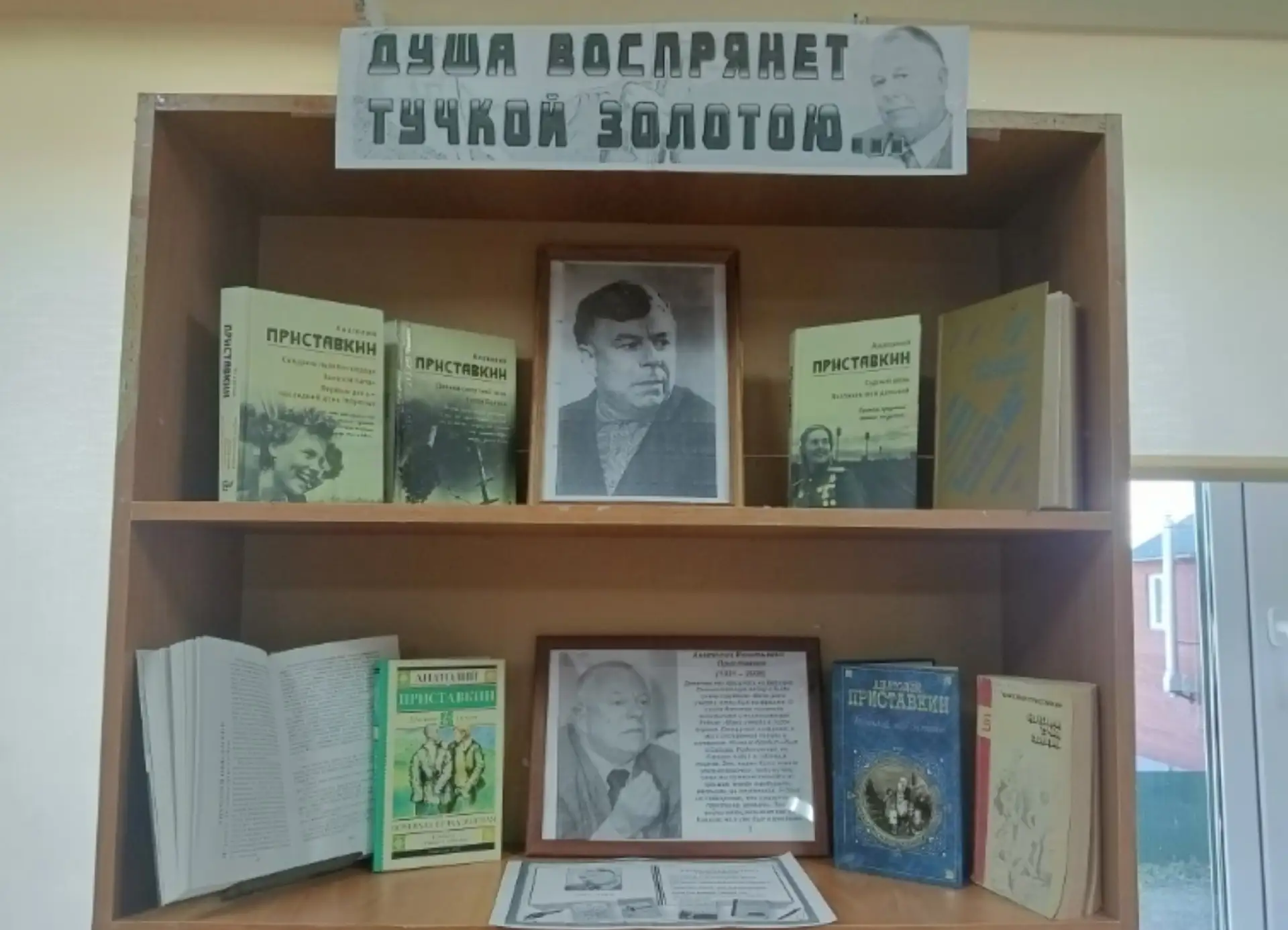 В библиотеке имени Даяна открылась выставка к 95-летию Анатолия Приставкина