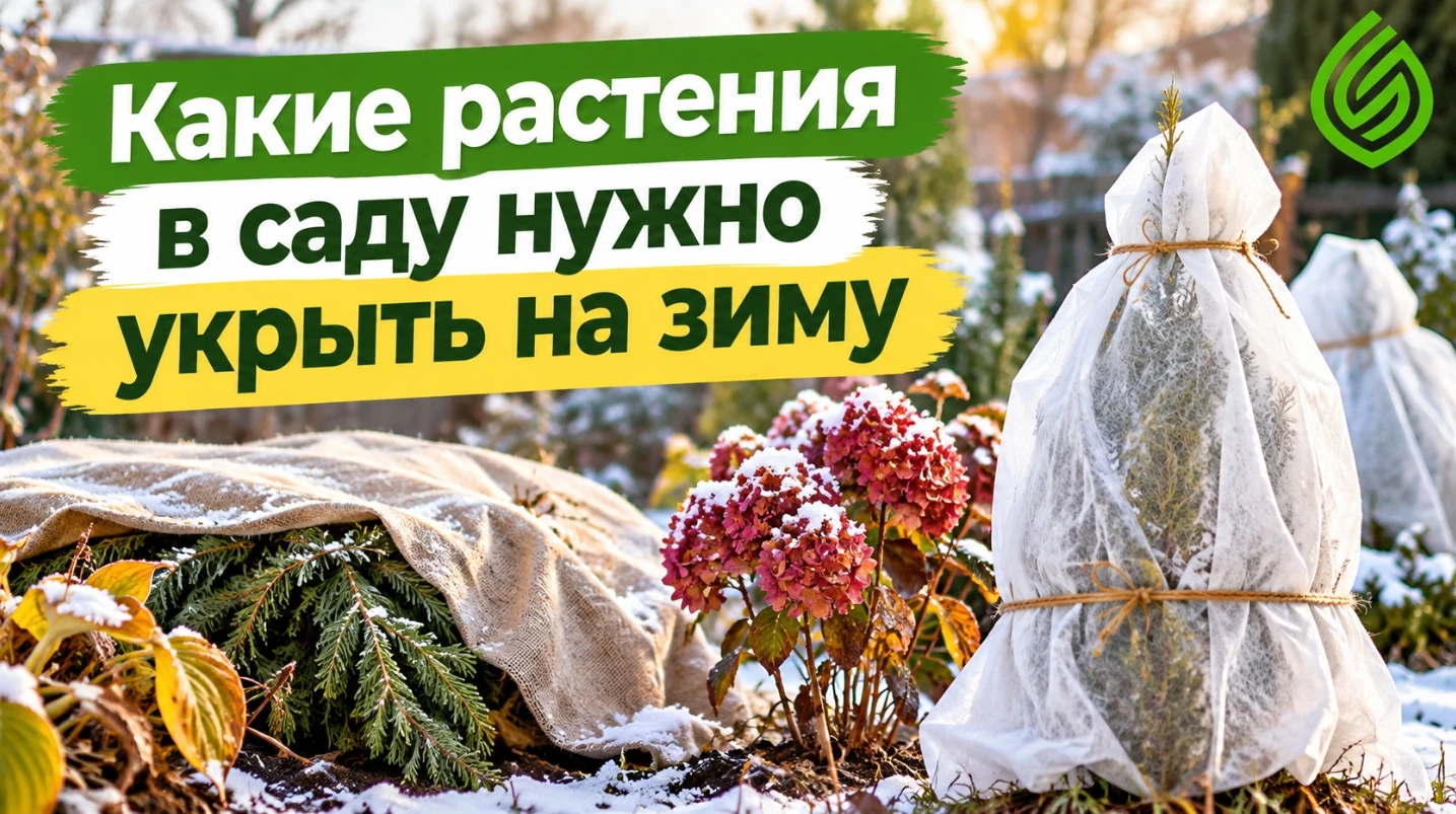 ❄️🏡 Кого укрыть в саду до холодов — советы студии ART Story
