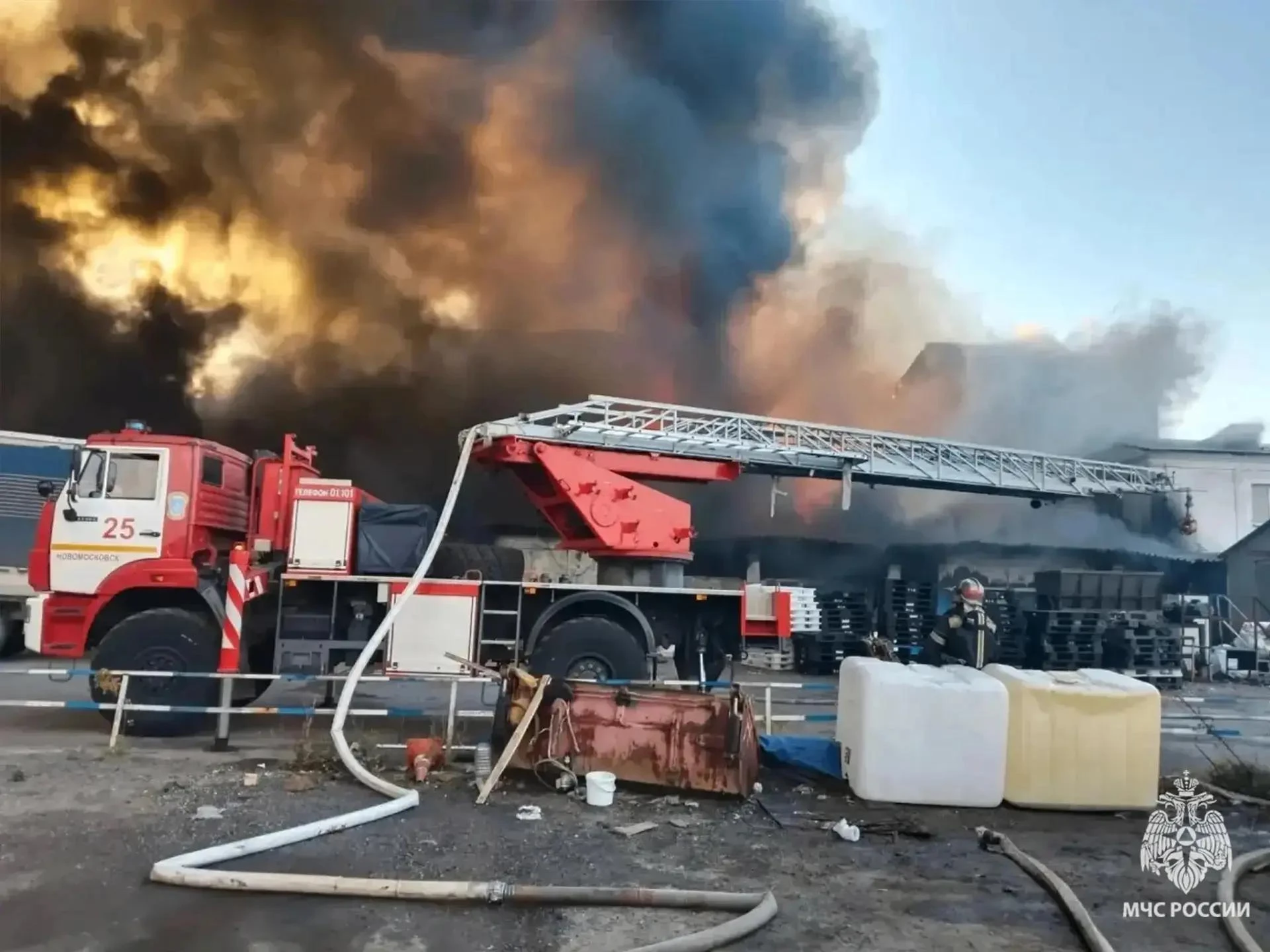 🔥 За сутки в Тульской области потушили три пожара