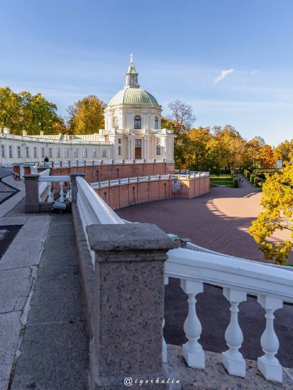 Ораниенбаум в осенних красках 🍁