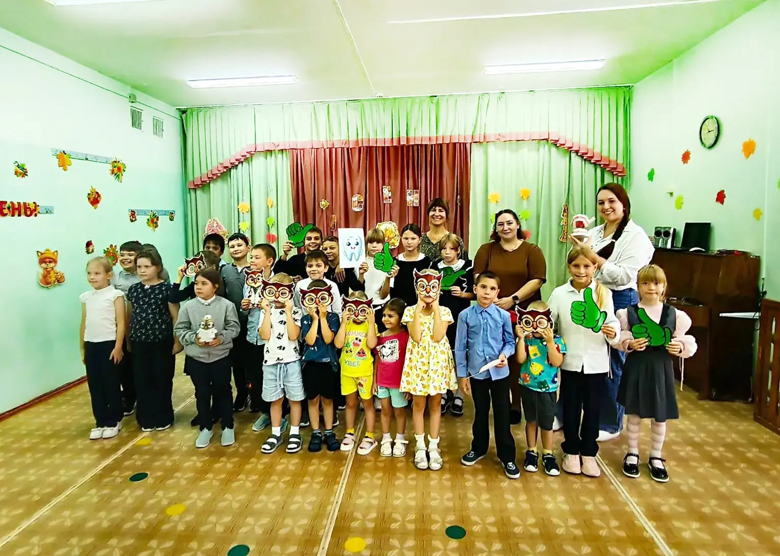 🍏 «Здесь здорово» в Орловке: урок здоровья для дошколят и младших школьников