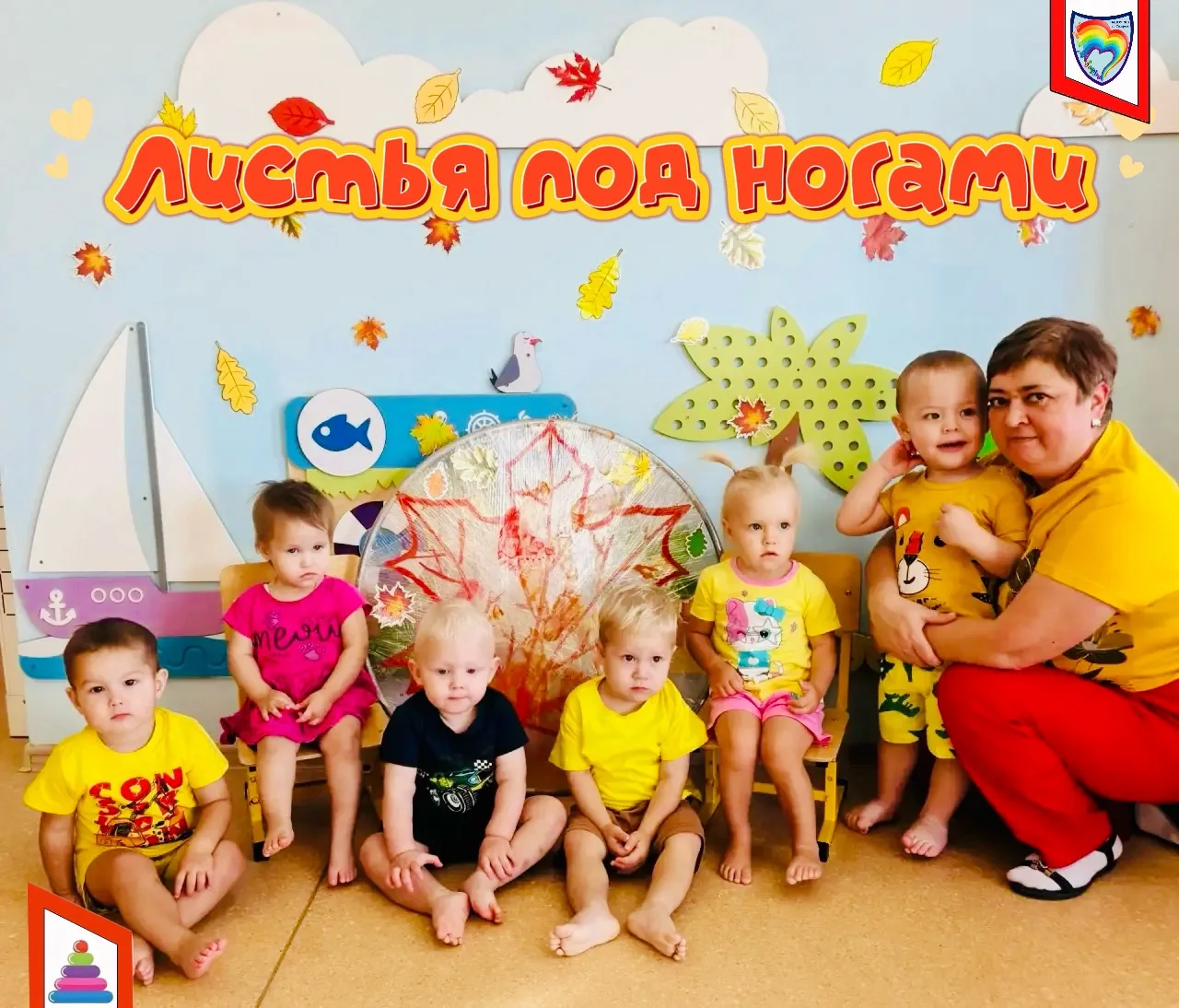Сегодня в группе 🌈раннего возраста «Гномики» прошло необычное 😀занятие. Малыши рисова...