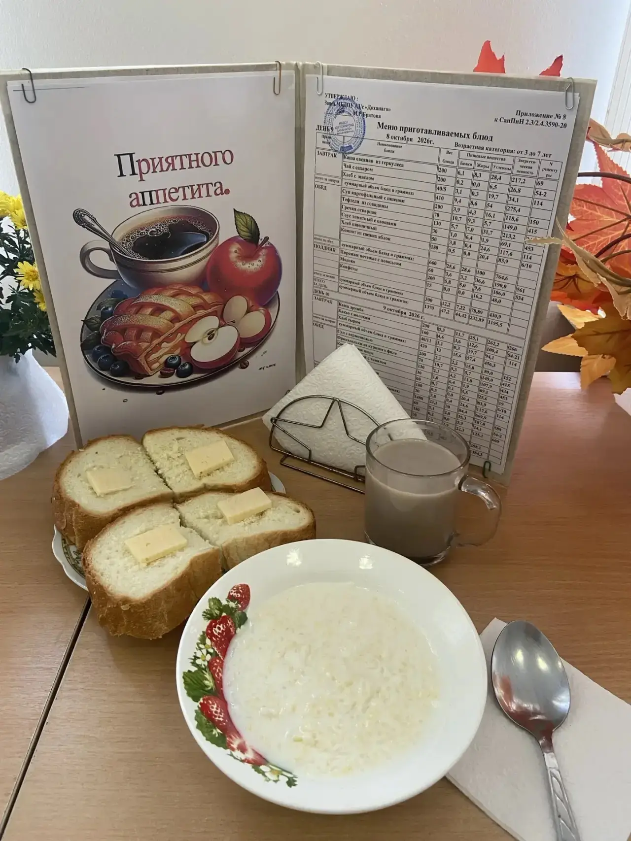 Завтрак  -  Восполнение энергии после сна, подготовка к активному дню.
