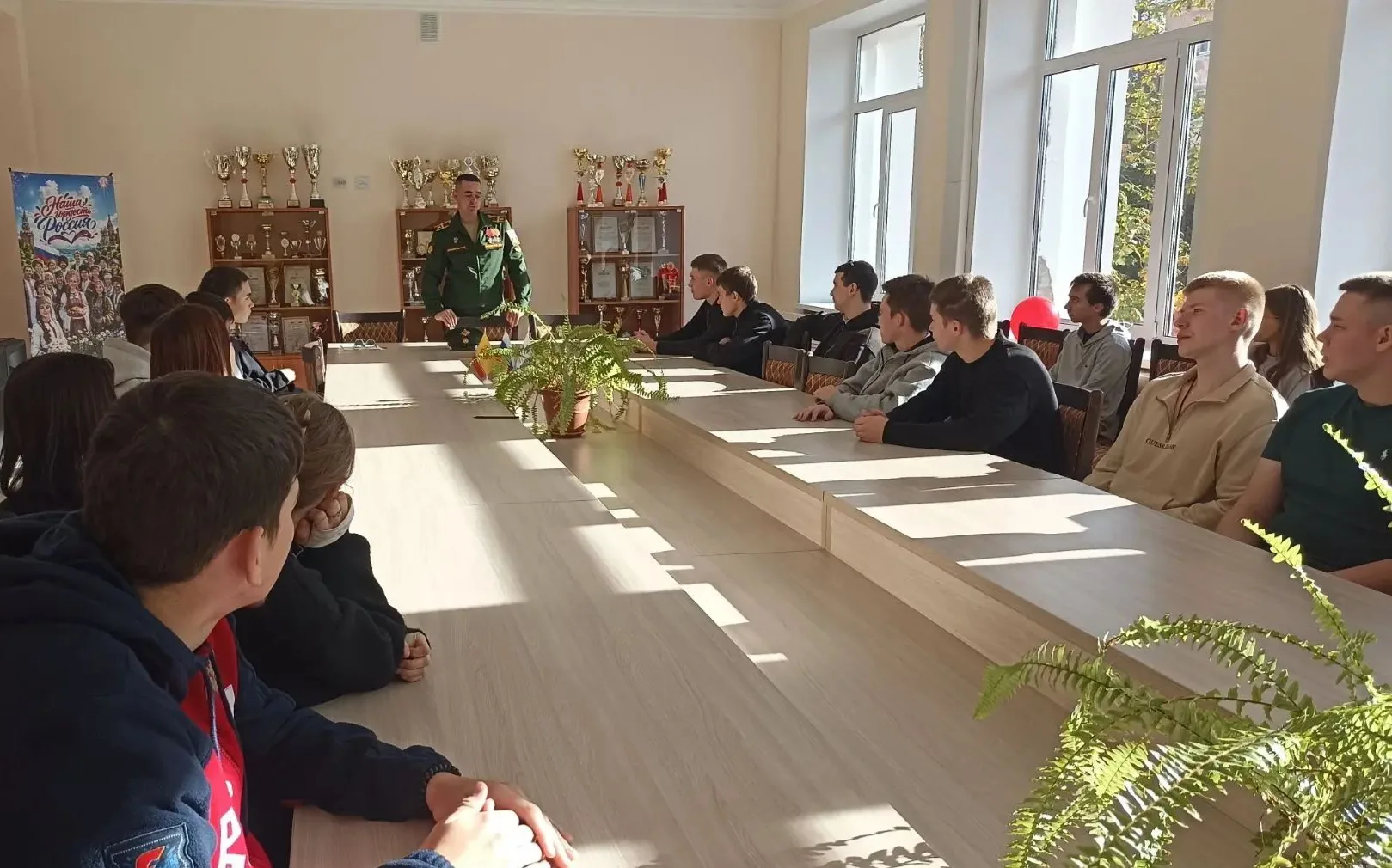 🎖️ Встреча с курсантом Казанского танкового училища — участником СВО
