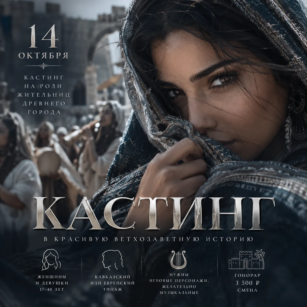 КАСТИНГ | ИСТОРИЧЕСКИЙ ПРОЕКТ