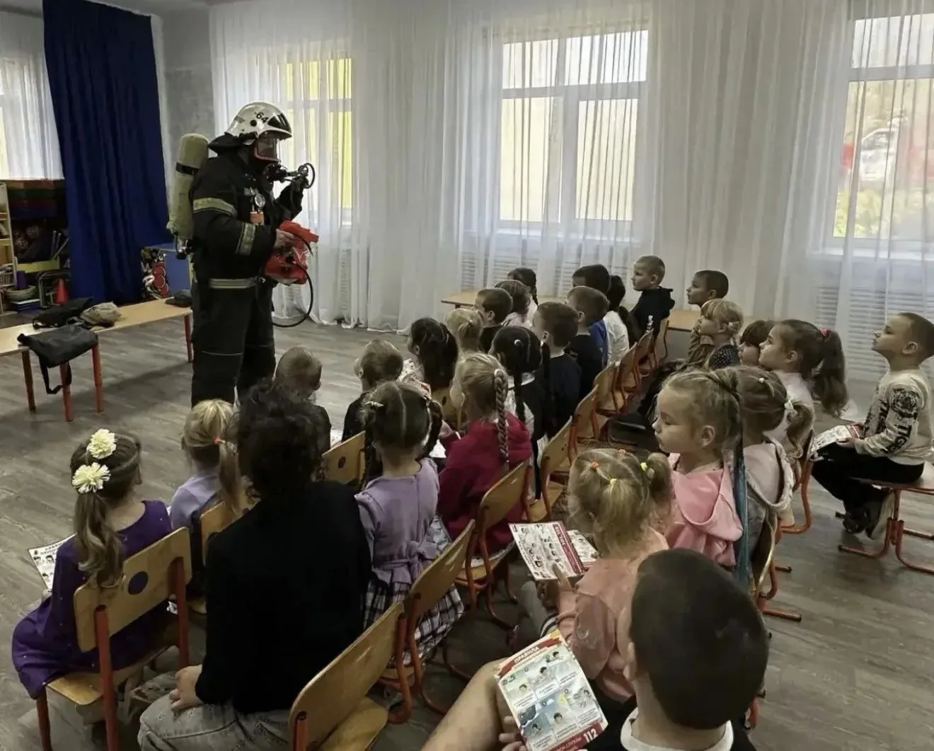 Как в детском саду «Берёзка» прошёл самый важный урок недели