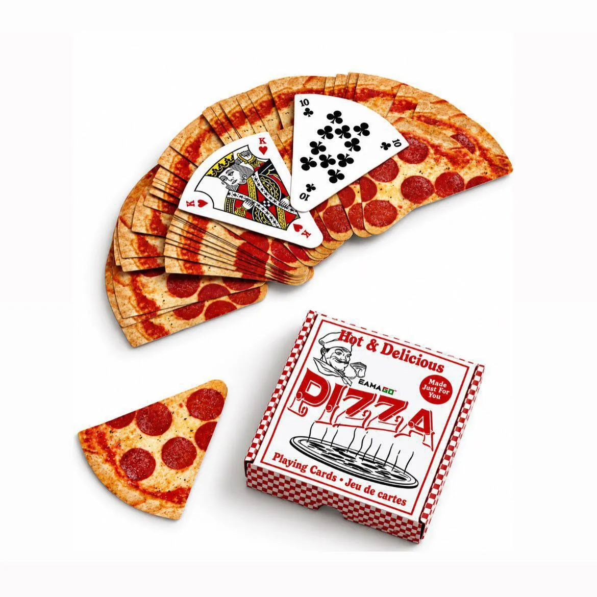 🍕 Пицца, в которую можно играть: diana.galleri создала колоду карт в виде аппетитных к...