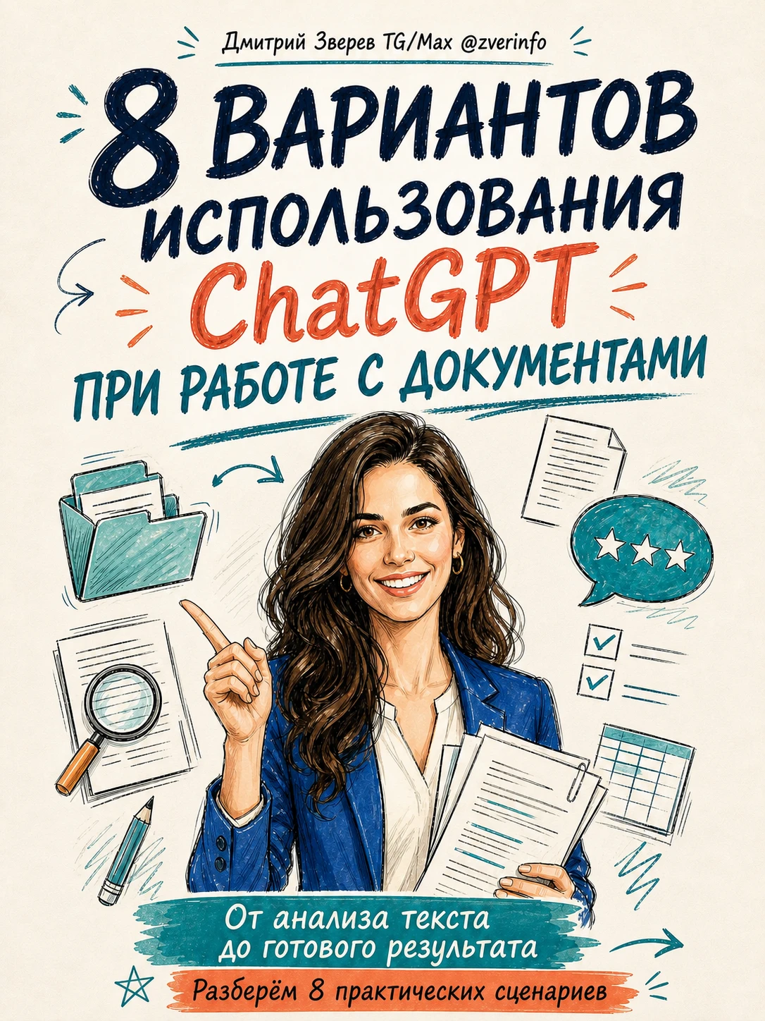 🔖 8 вариантов использования ChatGPT при работе с документами