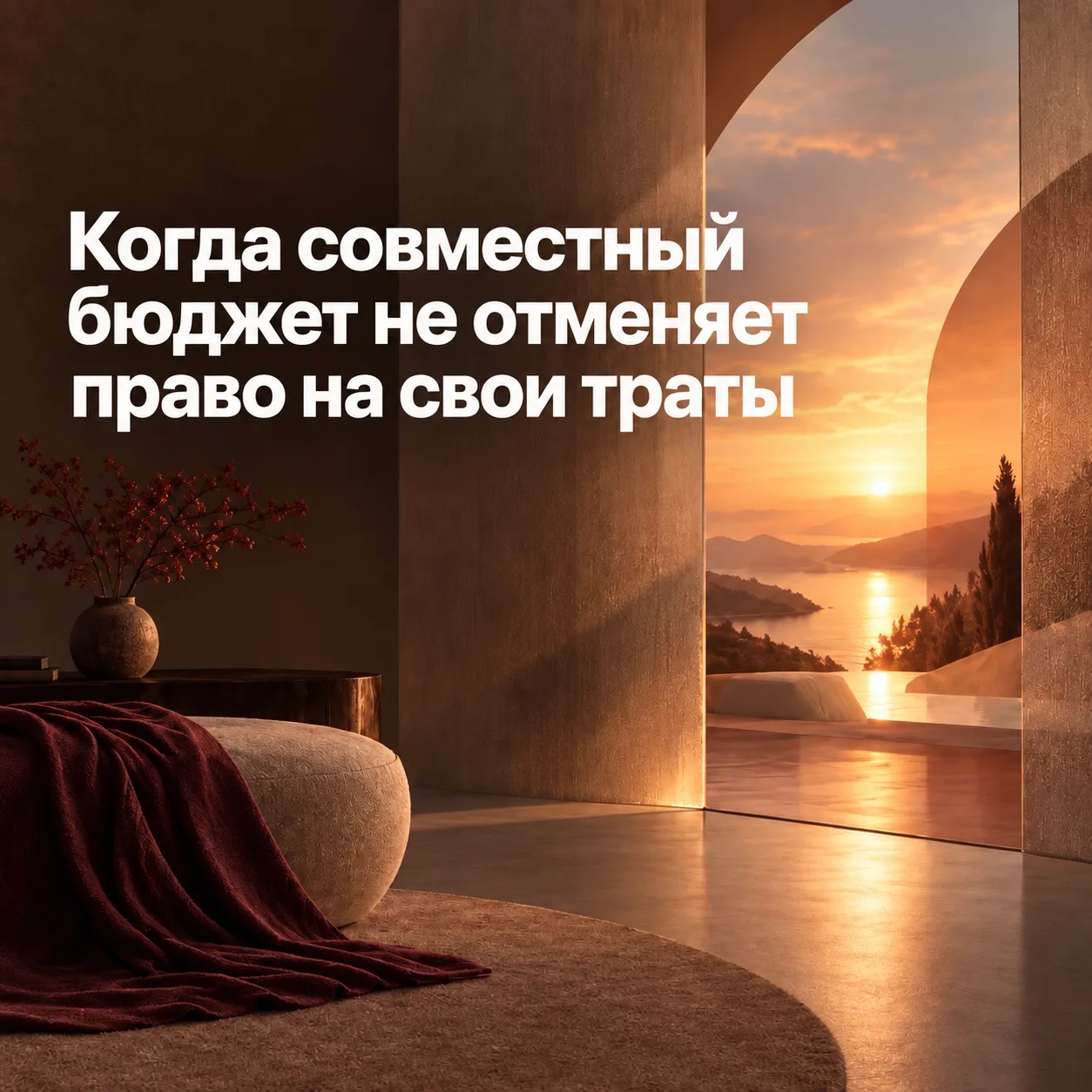 Когда совместный бюджет не отменяет право на свои траты
