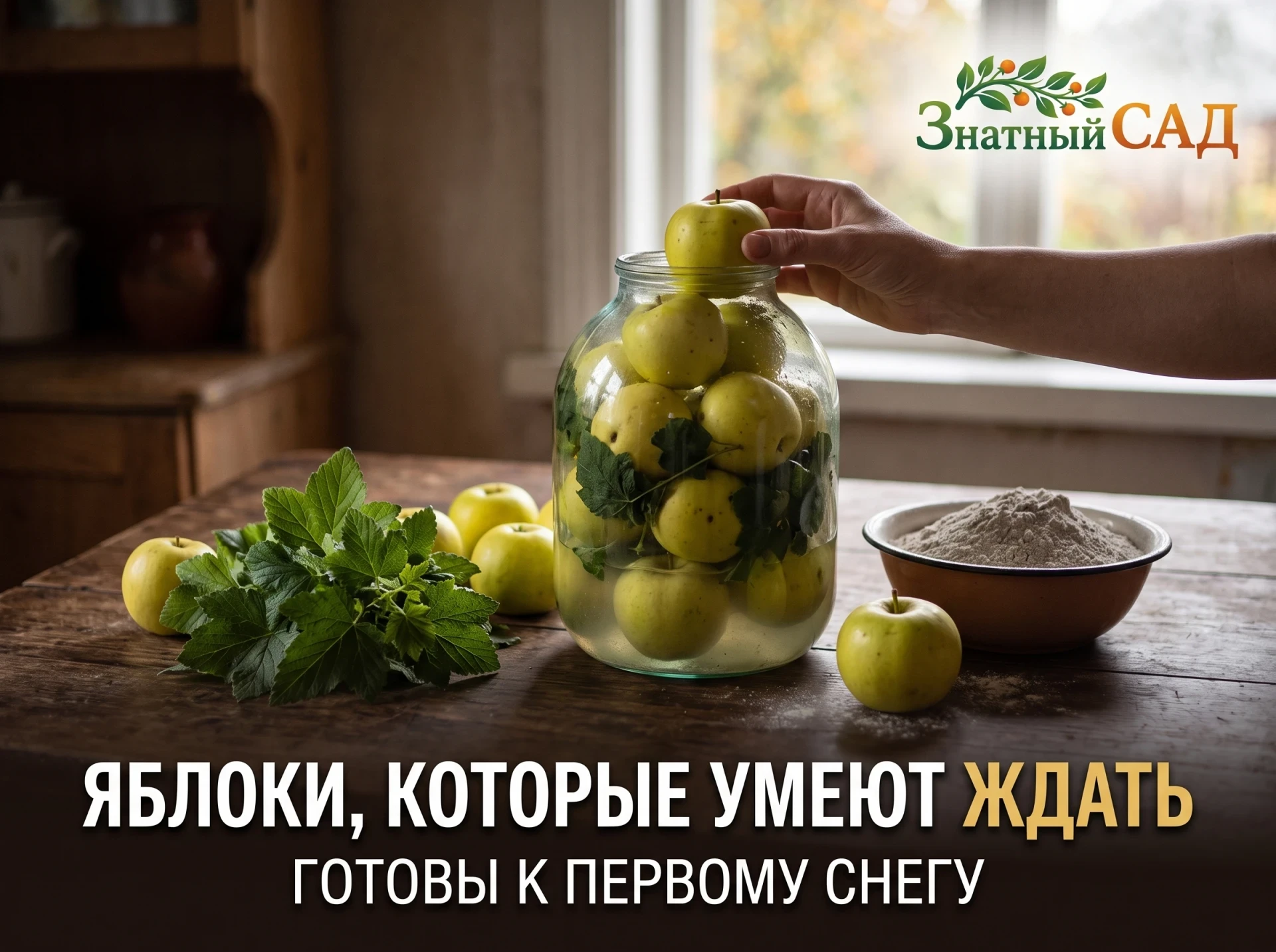 🍏 МОЧЁНЫЕ ЯБЛОКИ: ЗАГОТОВКА ДЛЯ ТЕХ, КТО УМЕЕТ ЖДАТЬ