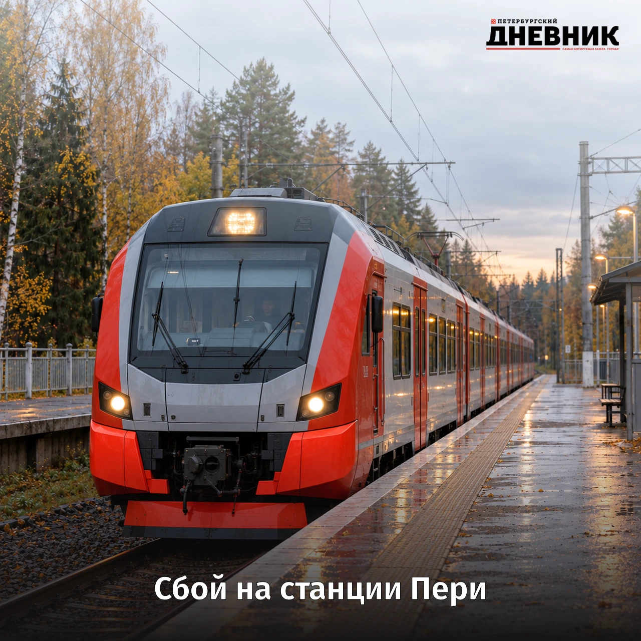 🚆 Электрички на Приозерском направлении задерживаются