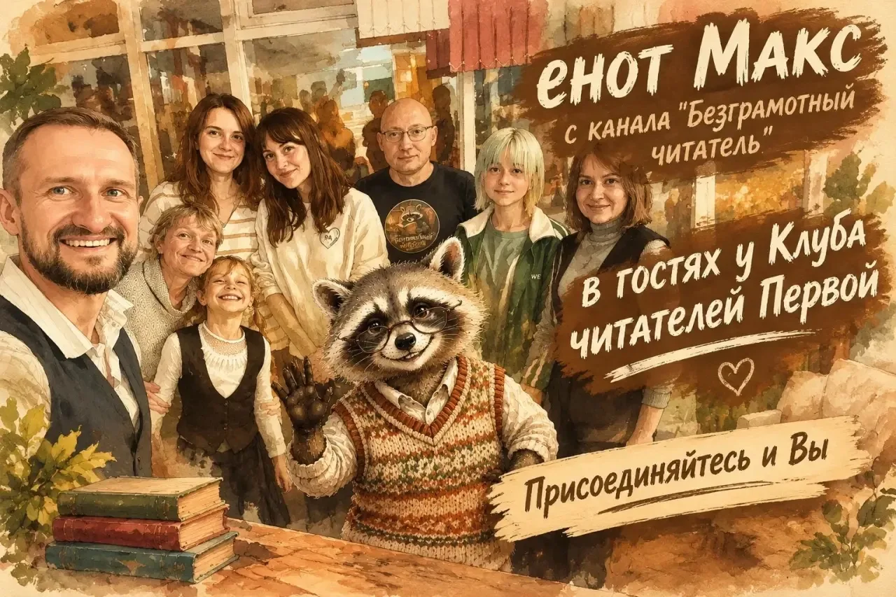 📕  Новый учебный год и новая встреча читателей в Первой. В этот раз мы не просто делил...