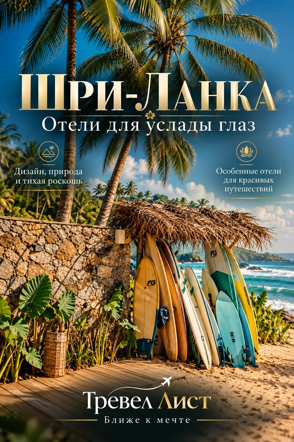 Шри-Ланка — отели для услады глаз 🌿
