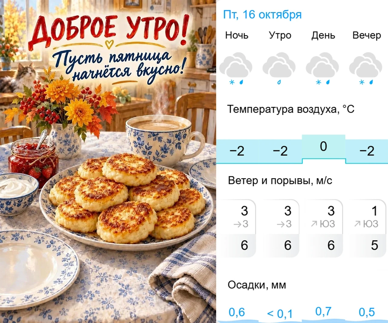 🌨️ Доброе утро!