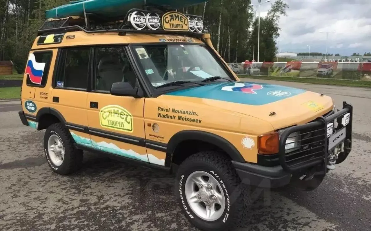 В Москве продают Land Rover Discovery из экспедиции Camel Trophy за 9 млн рублей