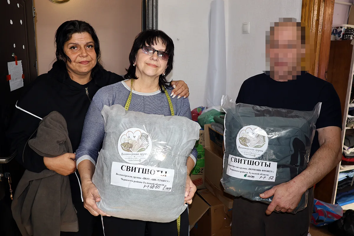 Чернские волонтеры передали бойцам СВО очередную партию гуманитарной помощи​