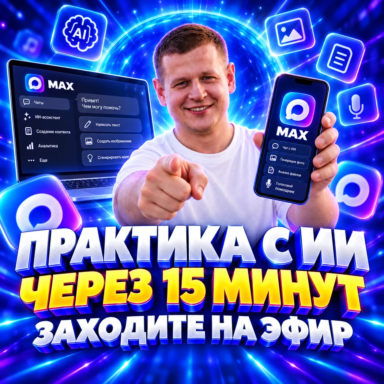 15 МИНУТ ДО ПРАКТИКИ. ЗАХОДИТЕ!