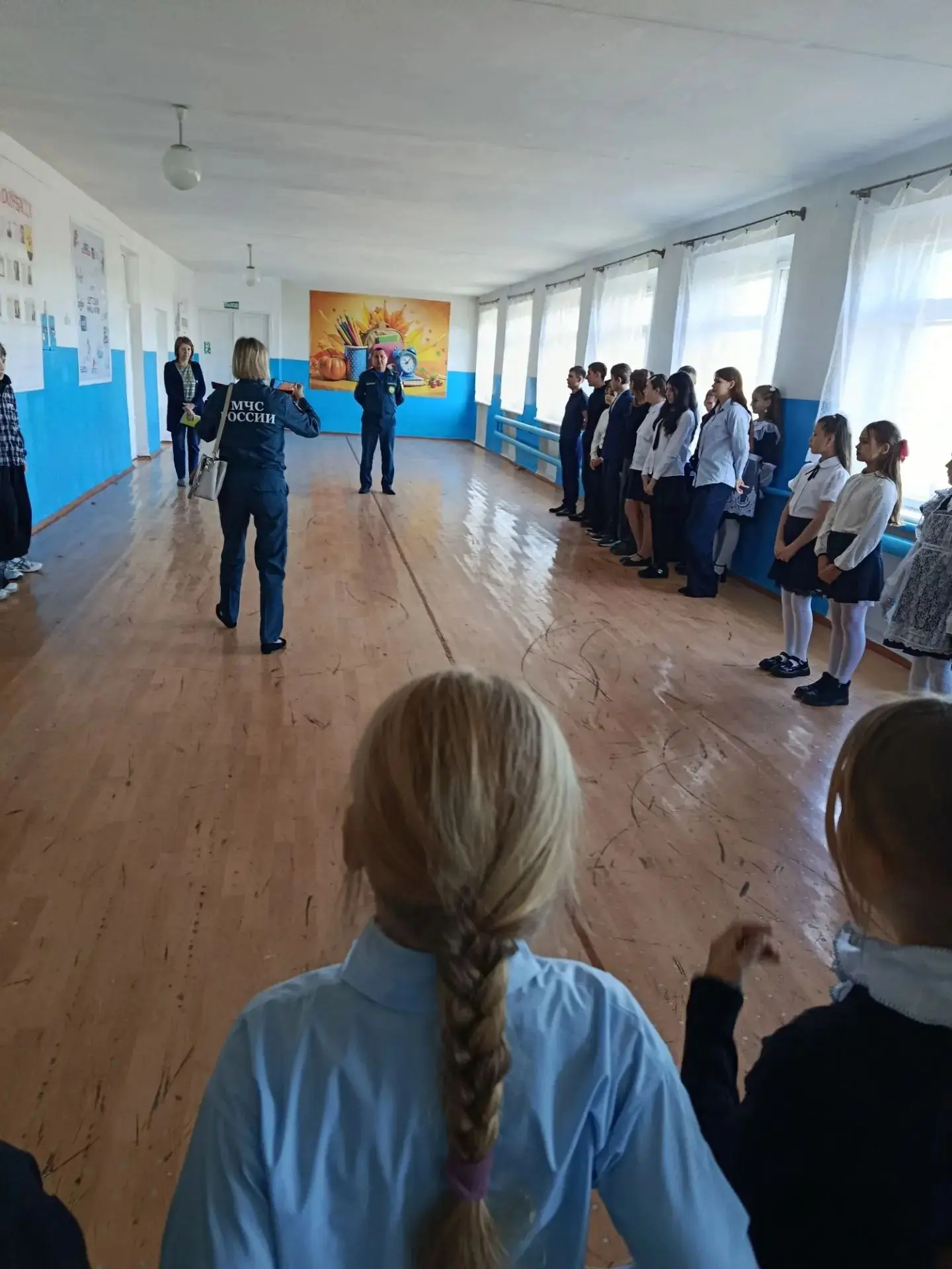 В Свободненской школе прошёл Всероссийский открытый урок культуры безопасности