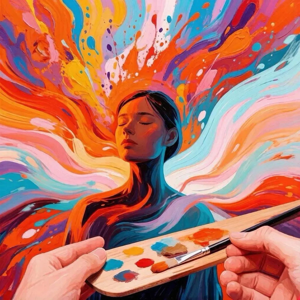 Не всё, что мы чувствуем, получается объяснить словами. 🎨