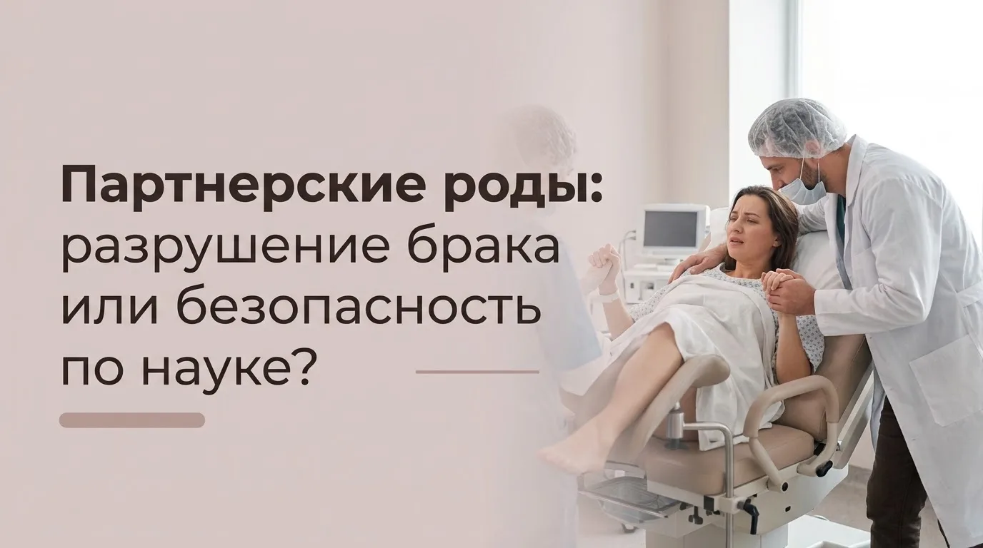 🏥Партнерские роды: разрушение брака или безопасность по науке?