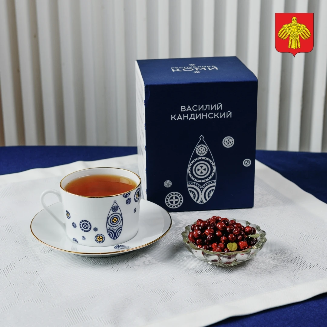 Коми узоры — теперь на императорском фарфоре ☕
