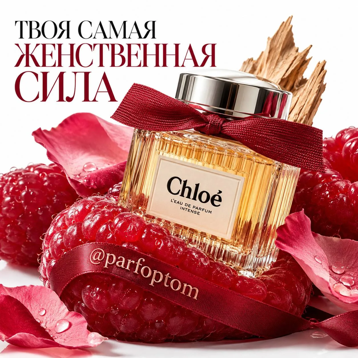 Chloé L’Eau de Parfum Intense — малина, роза и нежность🌹❤️