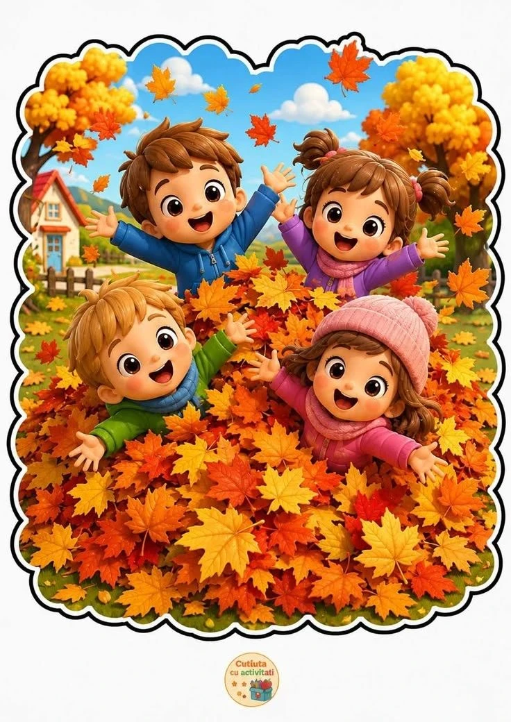 🍁 Осень на опушке краски разводила,