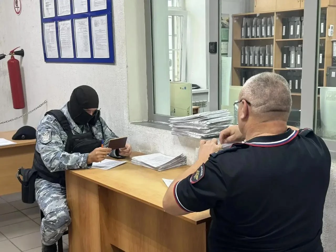 Сотрудниками Управления по вопросам миграции совместно с коллегами из Главного Управлен...