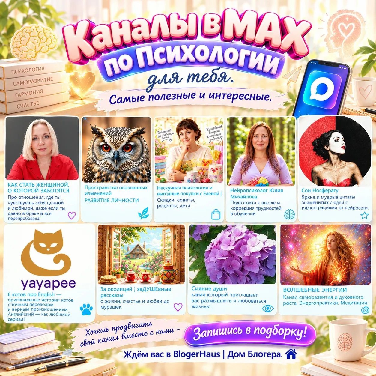 Каналы по Психологии для тебя. Самые полезные и интересные.