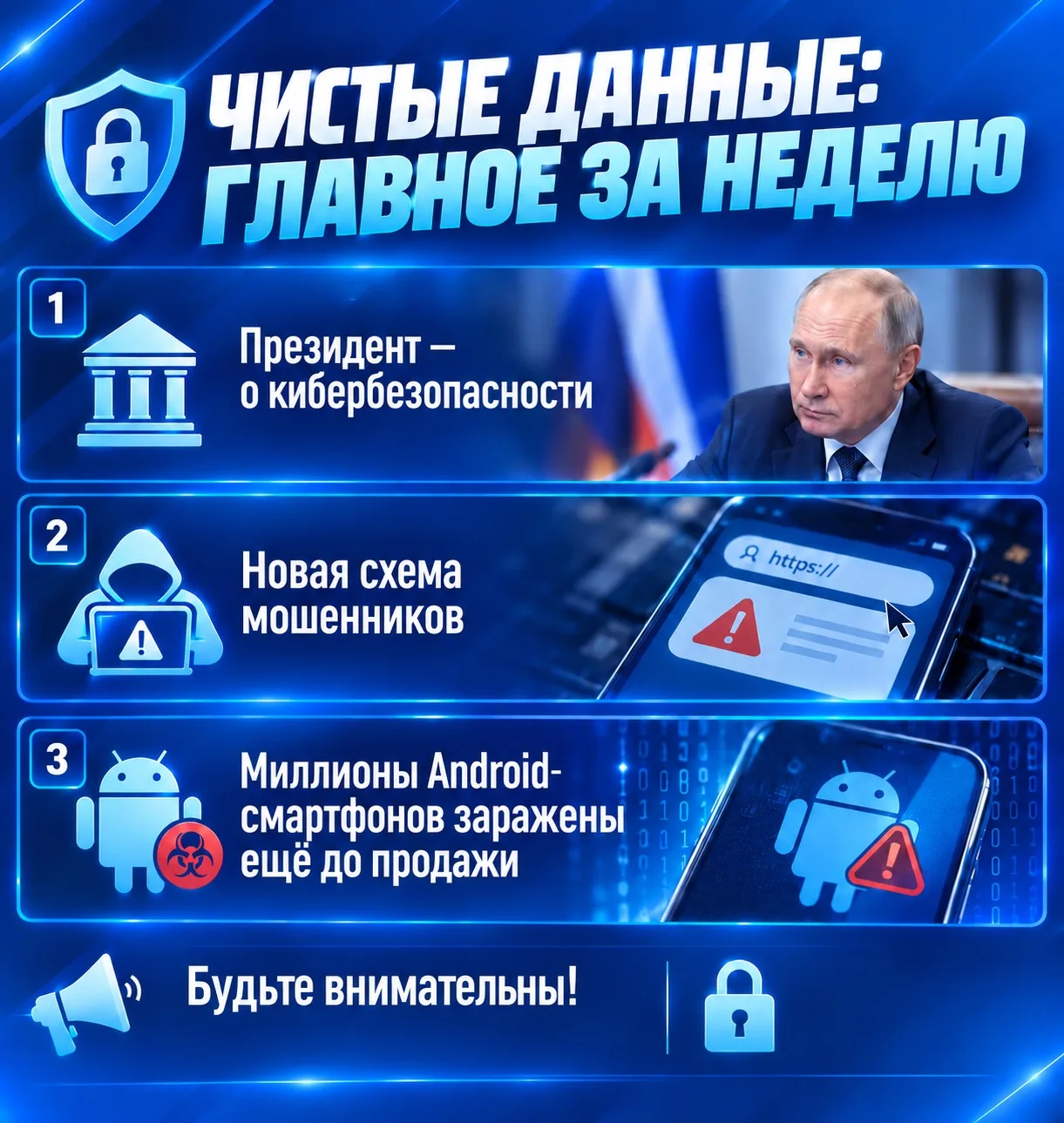 🛡️ ЧИСТЫЕ ДАННЫЕ: ГЛАВНОЕ ЗА НЕДЕЛЮ
