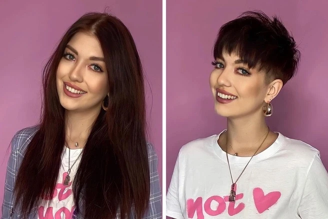 💇‍♀️Рубрика ДО/ПОСЛЕ голосуем девочки